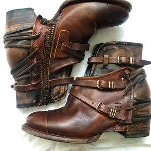 Freebird by Steven CRUE, boots, cognac color